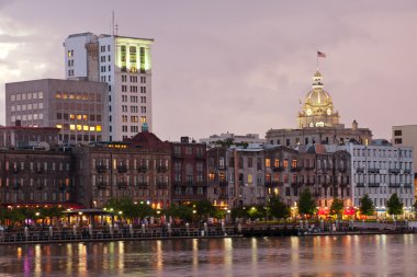 Savannah cityscape