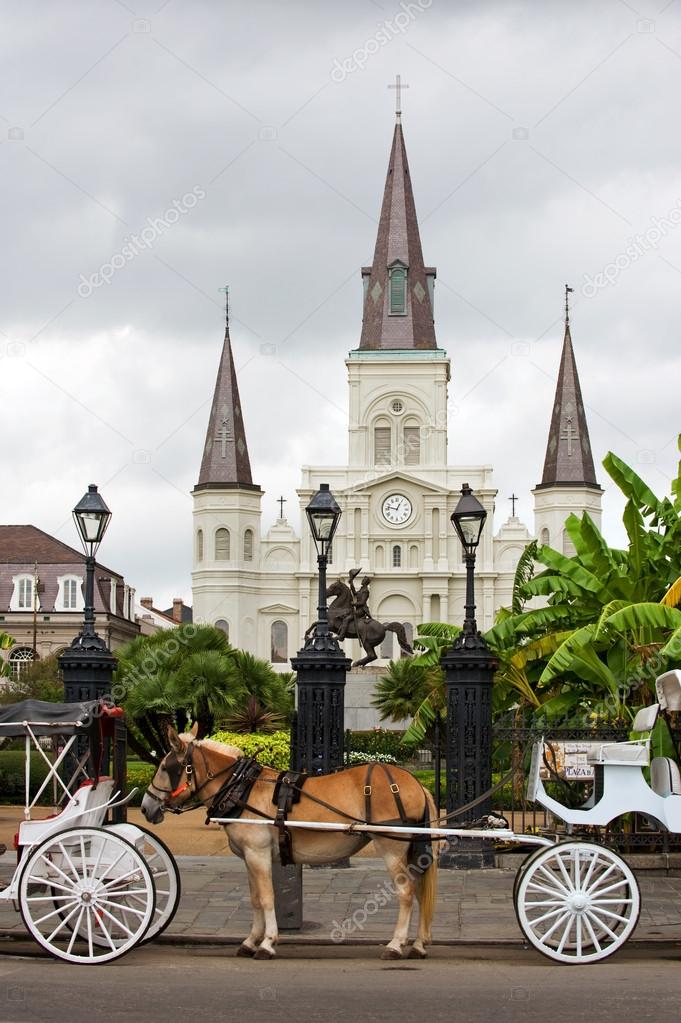 St Louis cathedral, New Orleans
