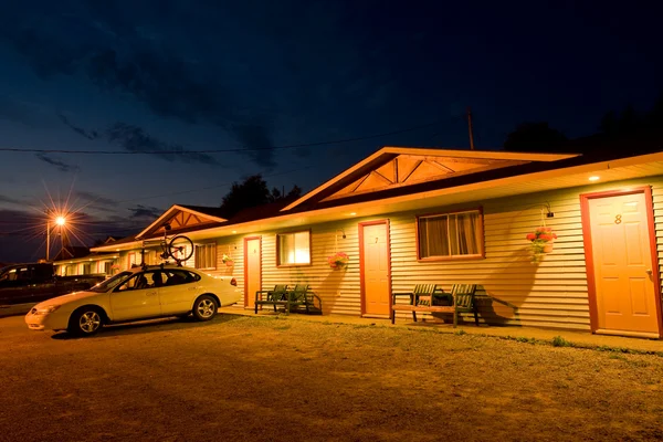 Gezellige motel — Stockfoto