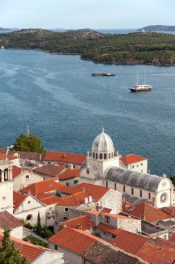 Sibenik ve çevrili Hırvat Adaları