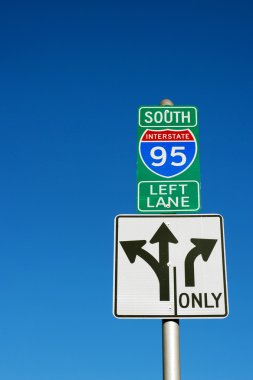 I-95 sign clipart