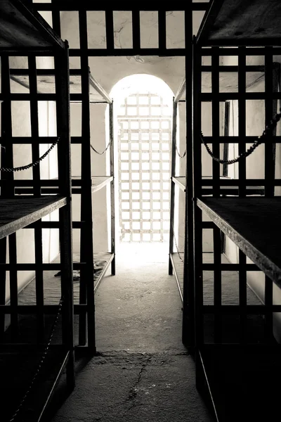 Cell in Yuma territorial prison — Stock Photo, Image