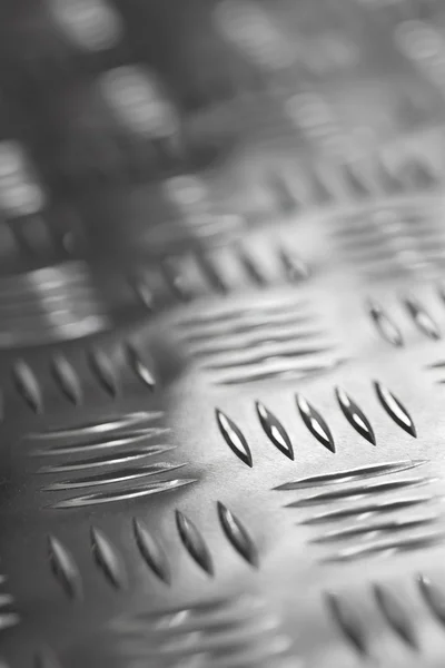 Closeup of a metal plate — Stock Photo, Image