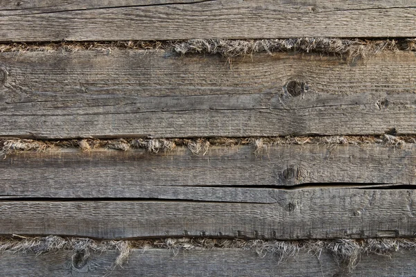 Primo piano della parete del legno — Foto Stock