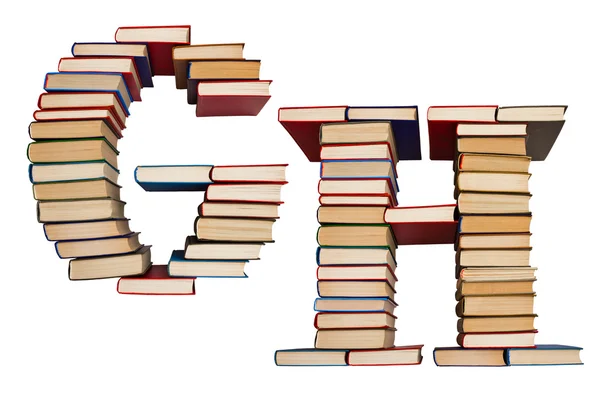 alfabe kitapları, harf g ve h yapılmış