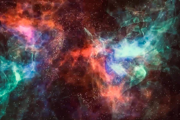 Cielo Nocturno Galaxia Vista Arriba — Foto de Stock
