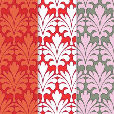 soyut palm damask arka plan tasarımı