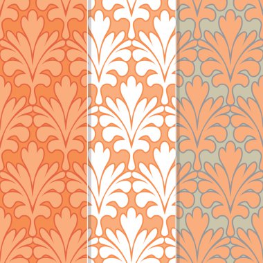 soyut palm damask arka plan tasarımı