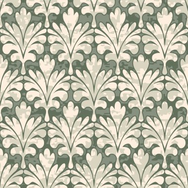 soyut palm damask tasarlamak vektör