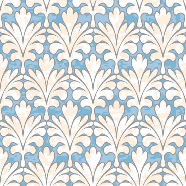 Résumé Palm Damask Design vecteur — Image vectorielle