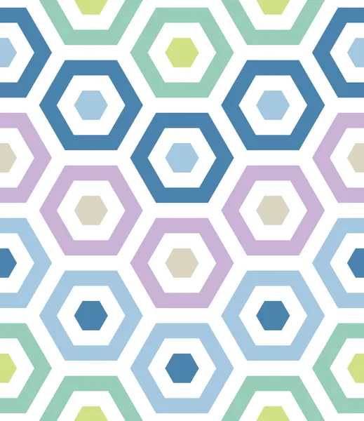 Fondo hexágono moderno — Vector de stock