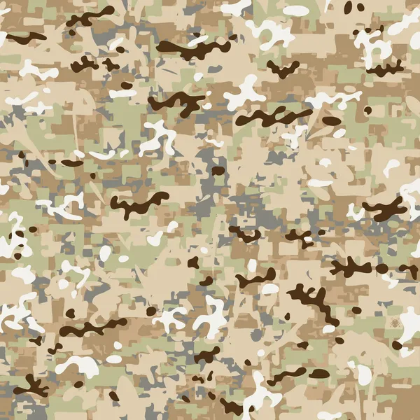 Camo Seamless Background Pattern — Stock Vector