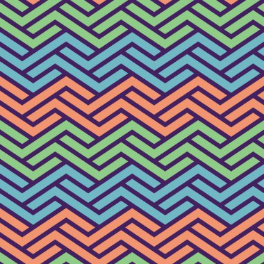 geometrik geçmeli perde