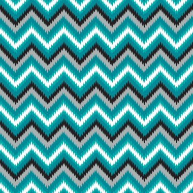 Retro modern chevron ikat arka plan