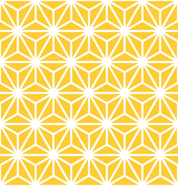 Lignes Hexagone Starburst — Image vectorielle