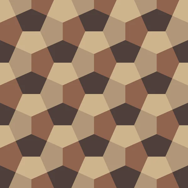 Pliage de papier hexagonal — Image vectorielle