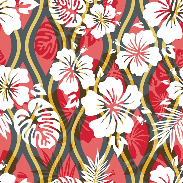 Modèle de chemise Aloha — Image vectorielle