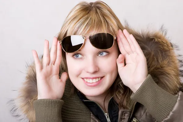 Playful girl — Stock Photo, Image