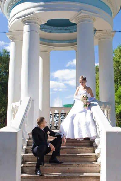 Miradas de amor — Foto de Stock