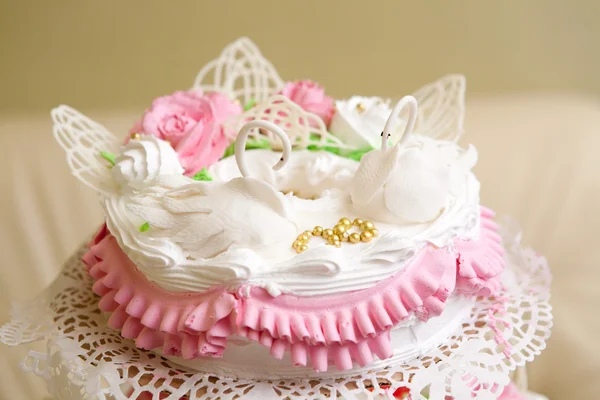 Parte superior de la torta — Foto de Stock