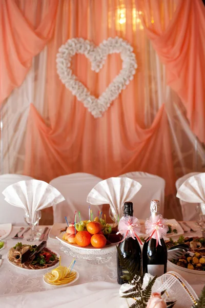 Wedding table — Stock Photo, Image