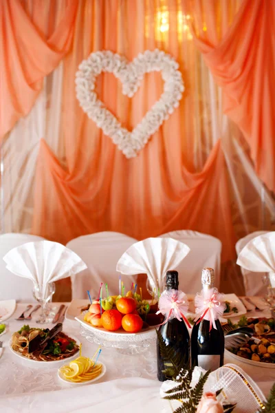 Wedding table — Stock Photo, Image