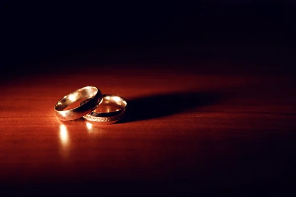 Anillos de boda — Foto de Stock