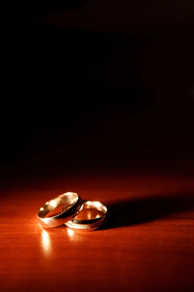 Anillos de boda — Foto de Stock