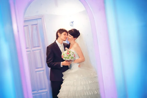 Casal Beijando — Fotografia de Stock