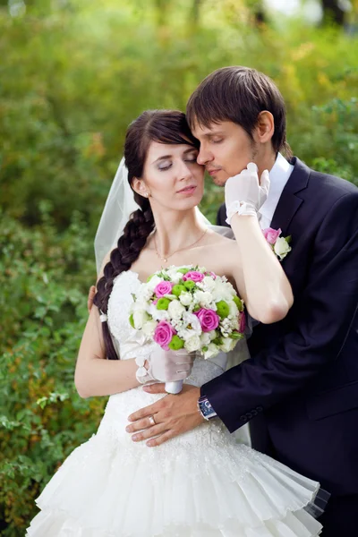 Tenderness of a couple — Stock Photo, Image