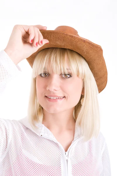 Cowgirl — Stockfoto