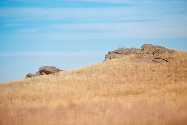 Colline e cielo — Foto Stock