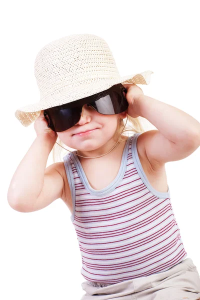 Dziecko w sunglassses — Zdjęcie stockowe