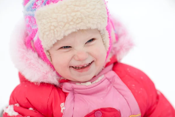 Bambino in inverno — Foto Stock