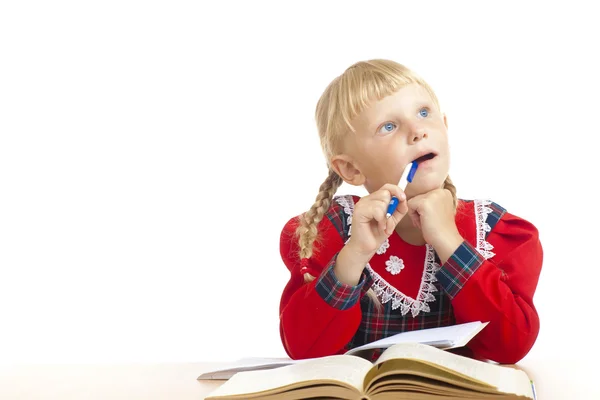 Studious girl — Stock Photo, Image