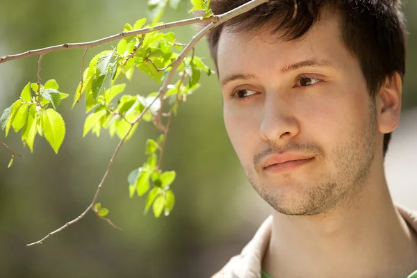 Portrait of a man outdoors — Stock Photo, Image