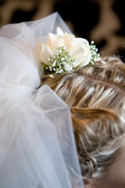 Penteado de casamento — Fotografia de Stock