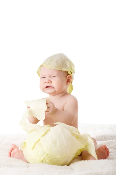 Geboren uit kool — Stockfoto