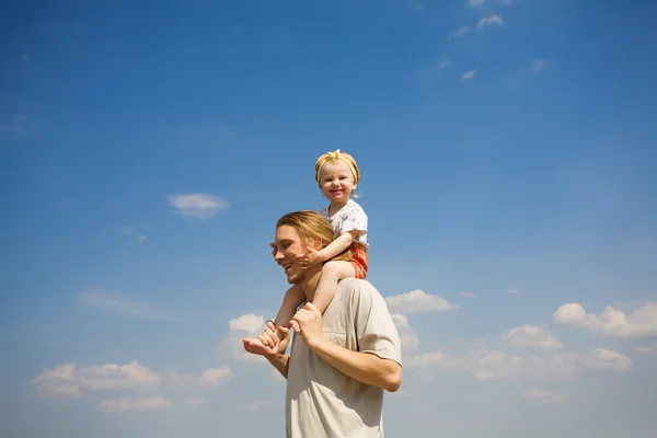 mutlu baba ve kızı