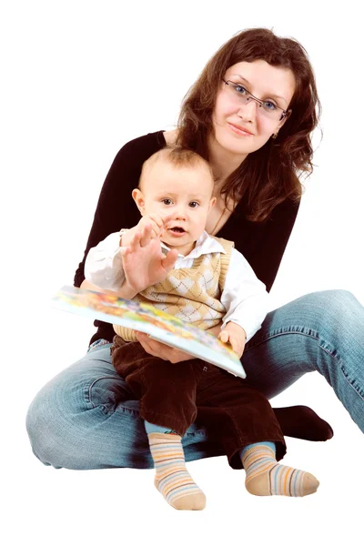 Mãe e filho — Fotografia de Stock