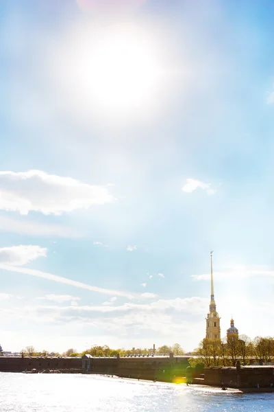 Peter and Paul Fortress in St Petersburg — Stock Photo, Image