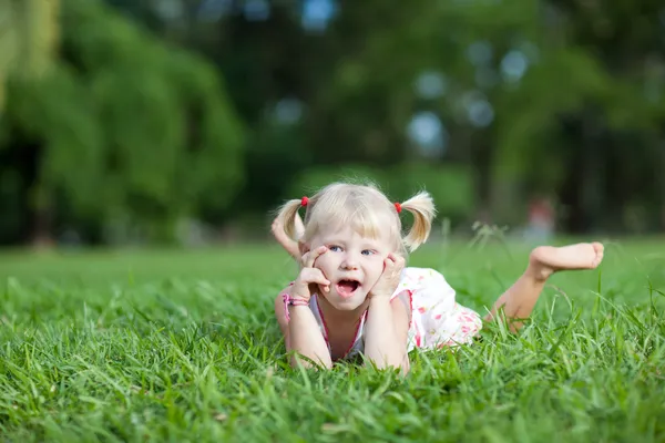 On the grass — Stock Photo, Image