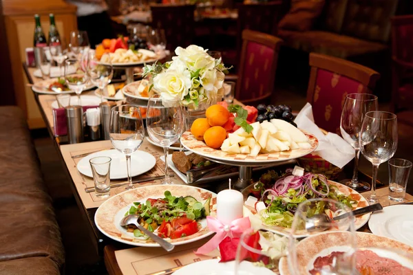 Wedding table — Stock Photo, Image