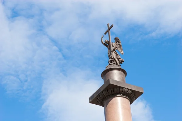 Alexander Column in St. Petersburg — Stock Photo, Image