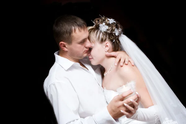 Dance with a candle — Stock Photo, Image