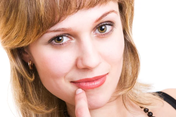 Portrait of the smiling girl — Stock Photo, Image