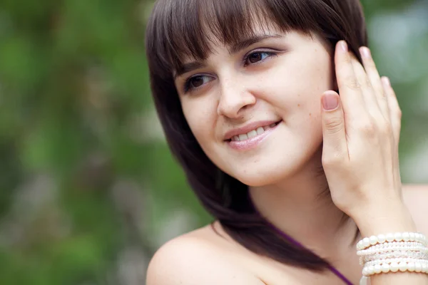 Portrait of the girl — Stock Photo, Image