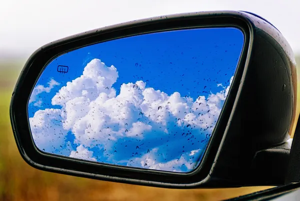 Espejo coche — Foto de Stock