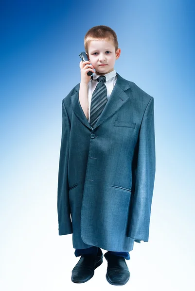 Boy in suit — Stock Photo, Image