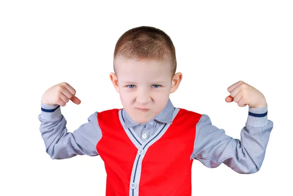 Emotional boy — Stock Photo, Image